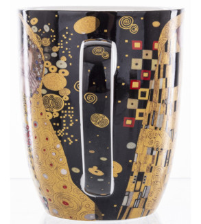 Gustav Klimt Bučinys porcelianinių kavos puodelių rinkinys su dėžute