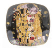 Gustav Klimt Bučinys porcelianinių kavos puodelių rinkinys juodame fone