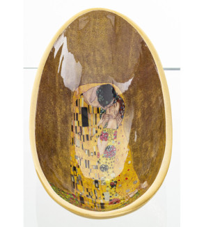 Gustav Klimt meno kūriniu paremtas vaisių dubuo