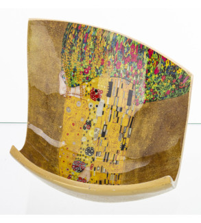 Gustav Klimt meno kūriniu paremtas vaisių dubuo